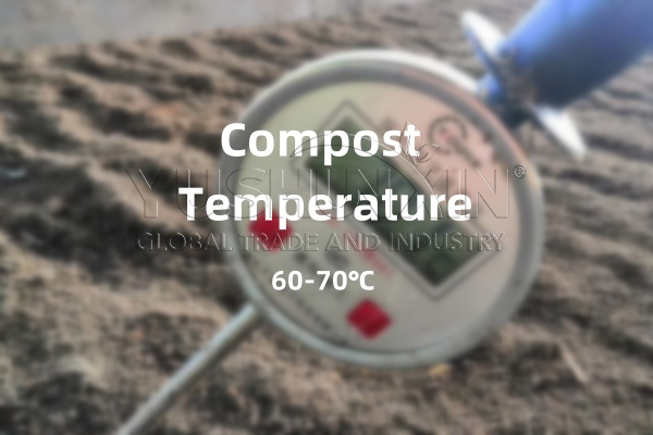 Fertilizer composting temperature